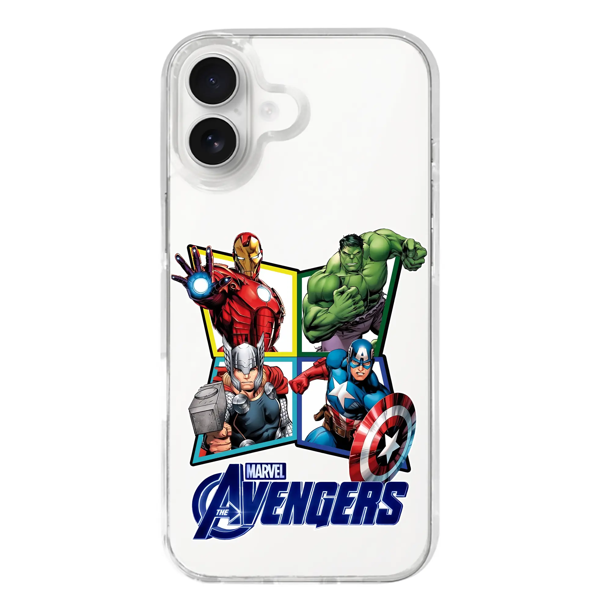 アベンジャーズ (Avenjāzu) グッズ アイアンマン（Iron Man） - iPhone 17シリーズ 透明スマホケース – 薄型・耐衝撃・精密フィット保護カバー